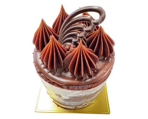 Chocoalte Caramel Hazelnut Tart